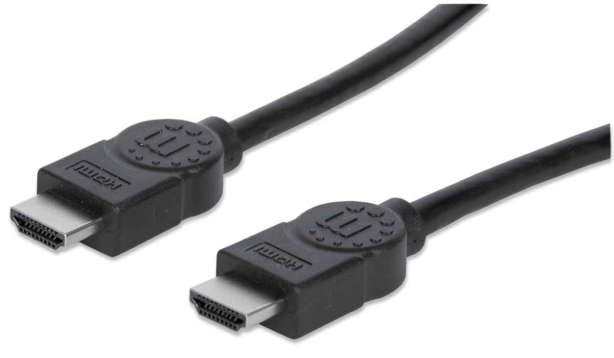 Foto 2 pulgar | Cable Hdmi Manhattan color Negro