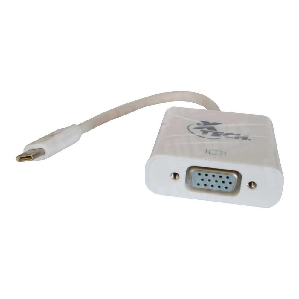 Foto 4 | Adaptador Usb C A Vga Hembra Xtech Video Full Hd Xtc-550