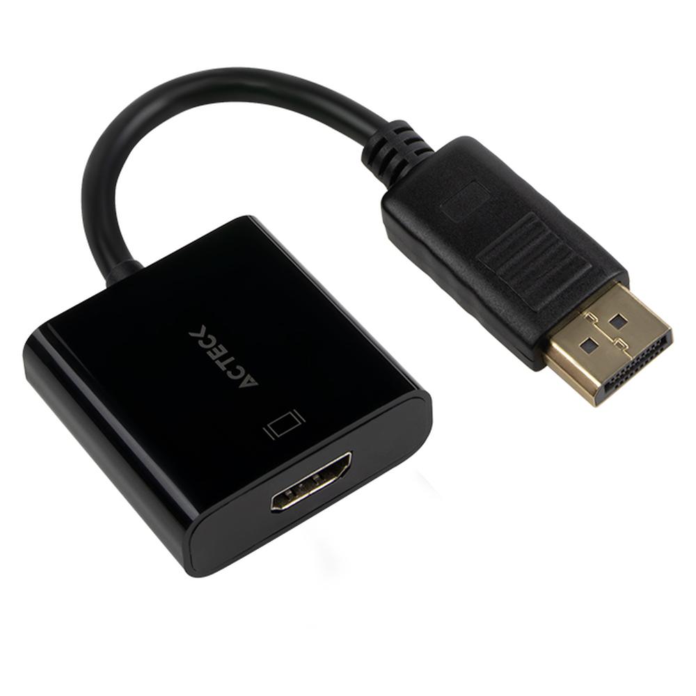 Foto 2 pulgar | Adaptador Convertidor Acteck Shift Plus Ah435 Displayport A Hdmi Ac-934763 color Negro