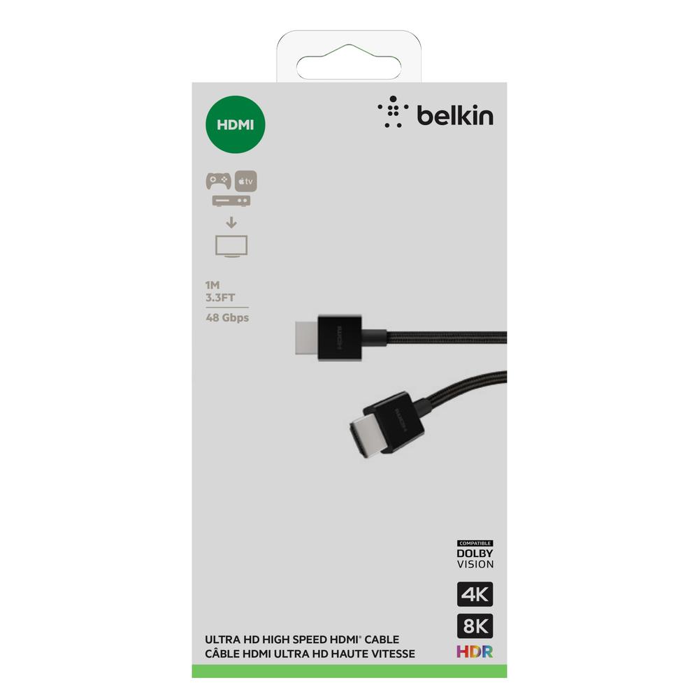 Foto 8 pulgar | Cable Trenzado Belkin HDMI 2.1 de 8k