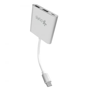 Foto 1 | Stylos Hub Usb C Macho - 1x Usb C, 1x Usb 3.0, 1x Hdmi Hembra, 5000 Mbit/s, Plata