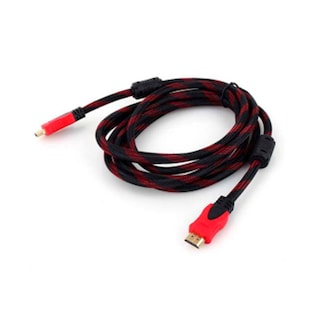 Foto 1 | Cable Hdmi 20m Full Hd 4k Negro Y Rojo - Genérico - Venta Internacional.