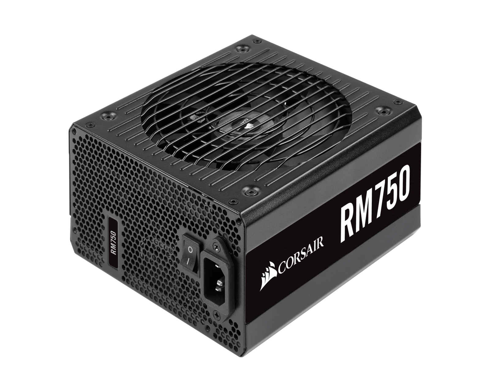 Fuente de Poder Corsair Cp-9020195-na color Negro de 750 W Gold 80 Plus Rm750 Modular