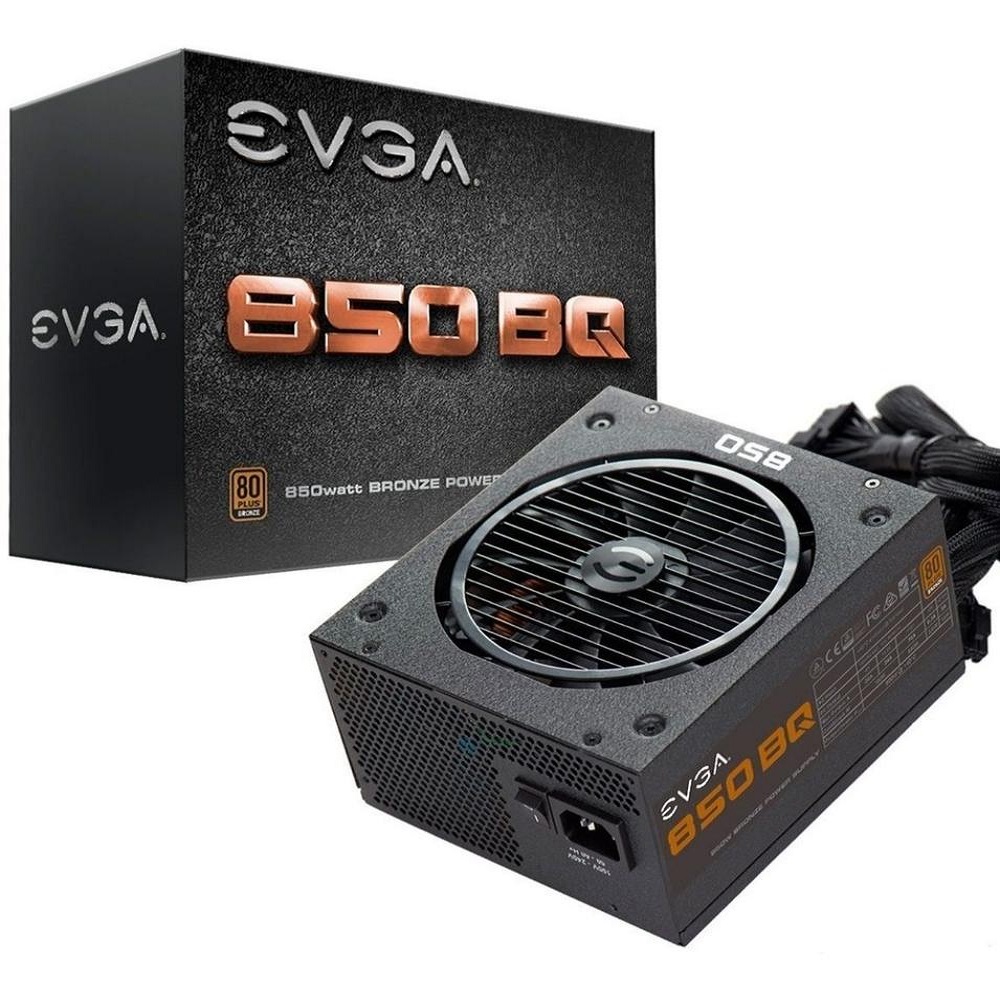 Foto 2 pulgar | Fuente de Poder Evga 850 Bq 80 Plus Bronze, Atx, 850w, 24-pin, 155mm (110-bq-0850-v1)