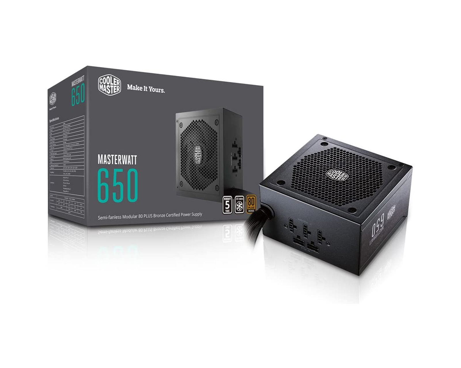 Foto 1 | Fuente de Poder Cooler Master Mpx-6501-amaab-u1 Negro