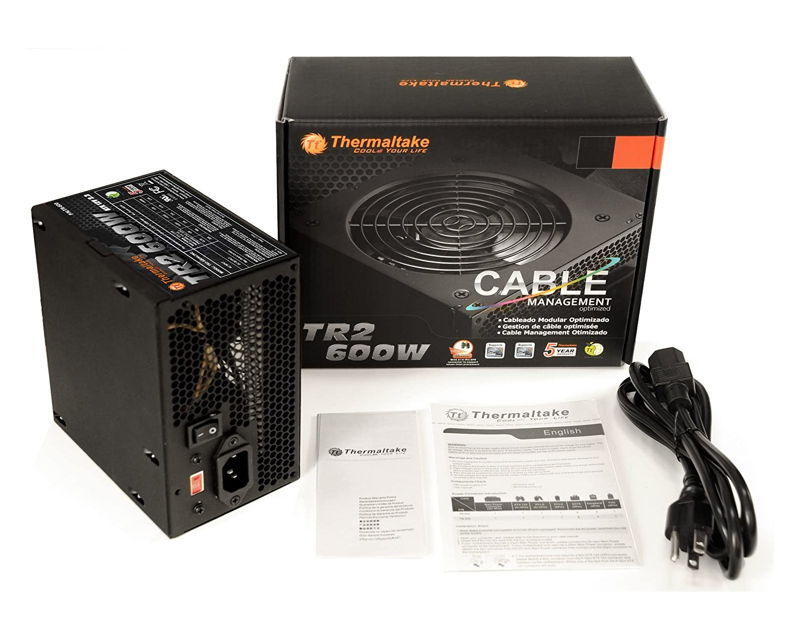 Fuente Thermaltake Tr2 600w Tr-600cus