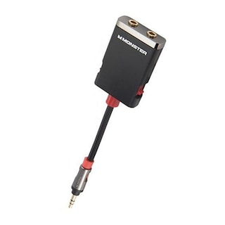 Foto 3 | Adaptador Monster Isplitter 1000 Splitter 3.5mm Color Negro