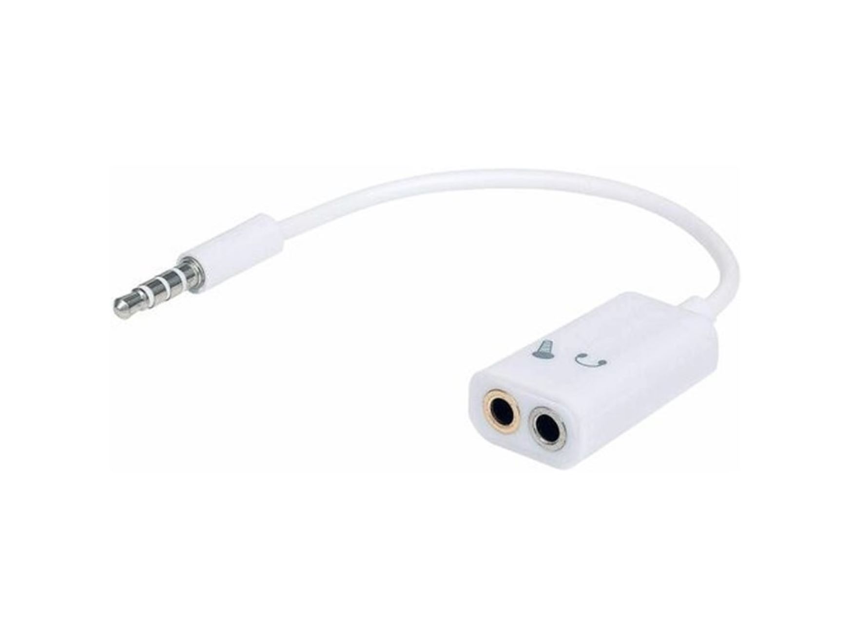 Foto 1 | Manhattan - Cable Estereo 3.5mm M A 2x3.5mm H