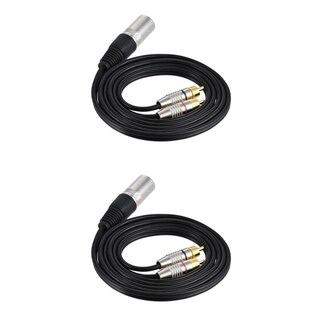 Foto 2 | Adaptador De Cable De Audio Xlr De 3 Pines Hembra A 2 Conectores Rca - Venta Internacional.