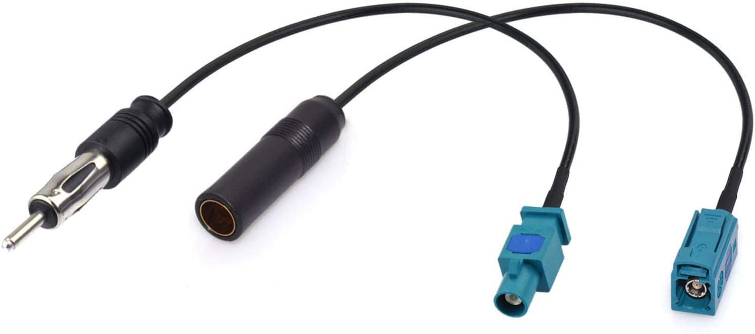Foto 4 | Cable Adaptador De Antena De Radio Fm Am Estéreo Para Coche, Paquete De 2 Unidades | Bingfu - Venta Internacional.