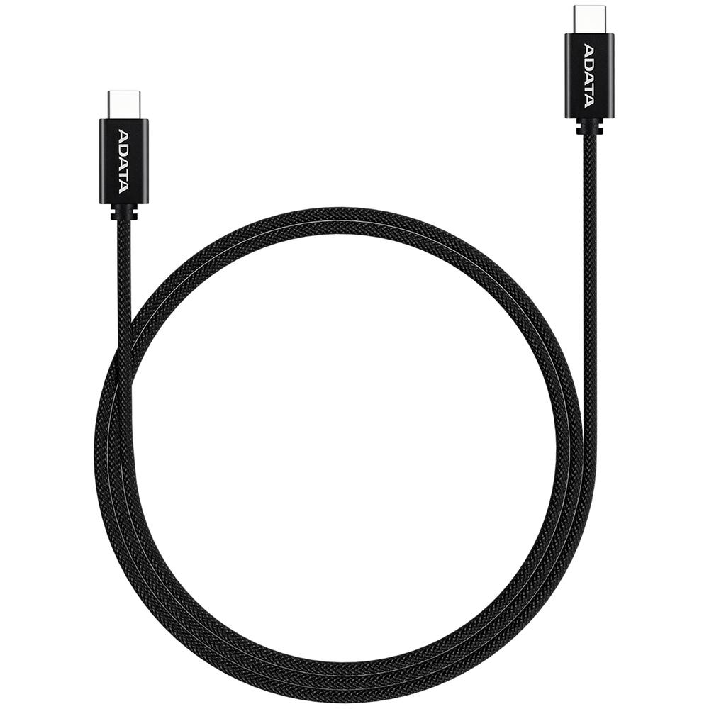 Foto 4 pulgar | Cable Adata Usb Tipo C A Usb Tipo C 1 Metro Negro Cacc-100pn-bk