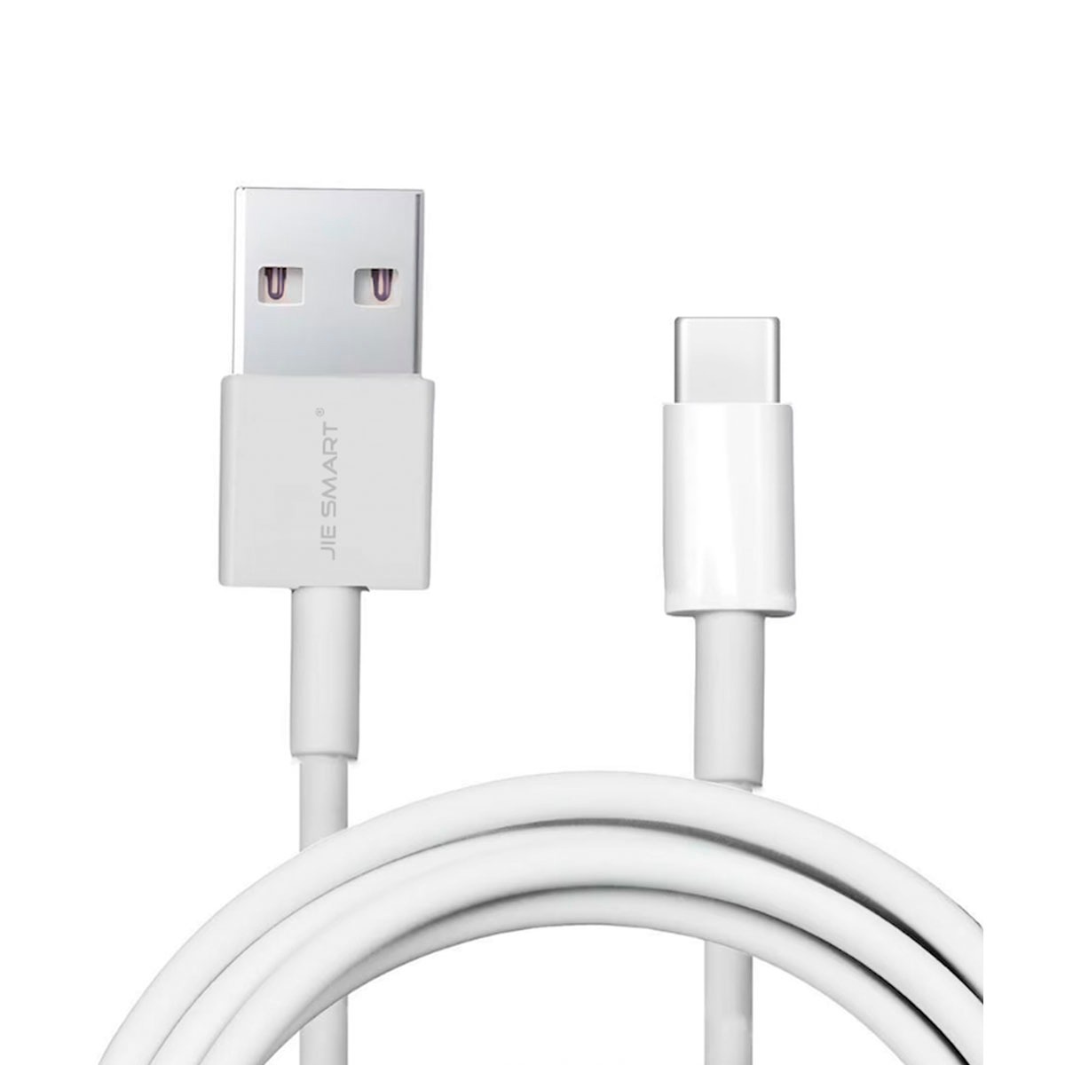 Foto 2 | Cable de Datos Jie Smart Blanco Tipo C 2.1 a Carga Rápida 1.5 m