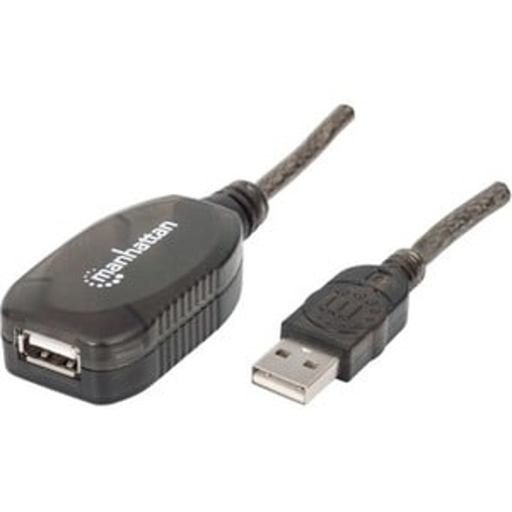 Foto 1 | Cable USB Manhattan Extensión Activa 20 m
