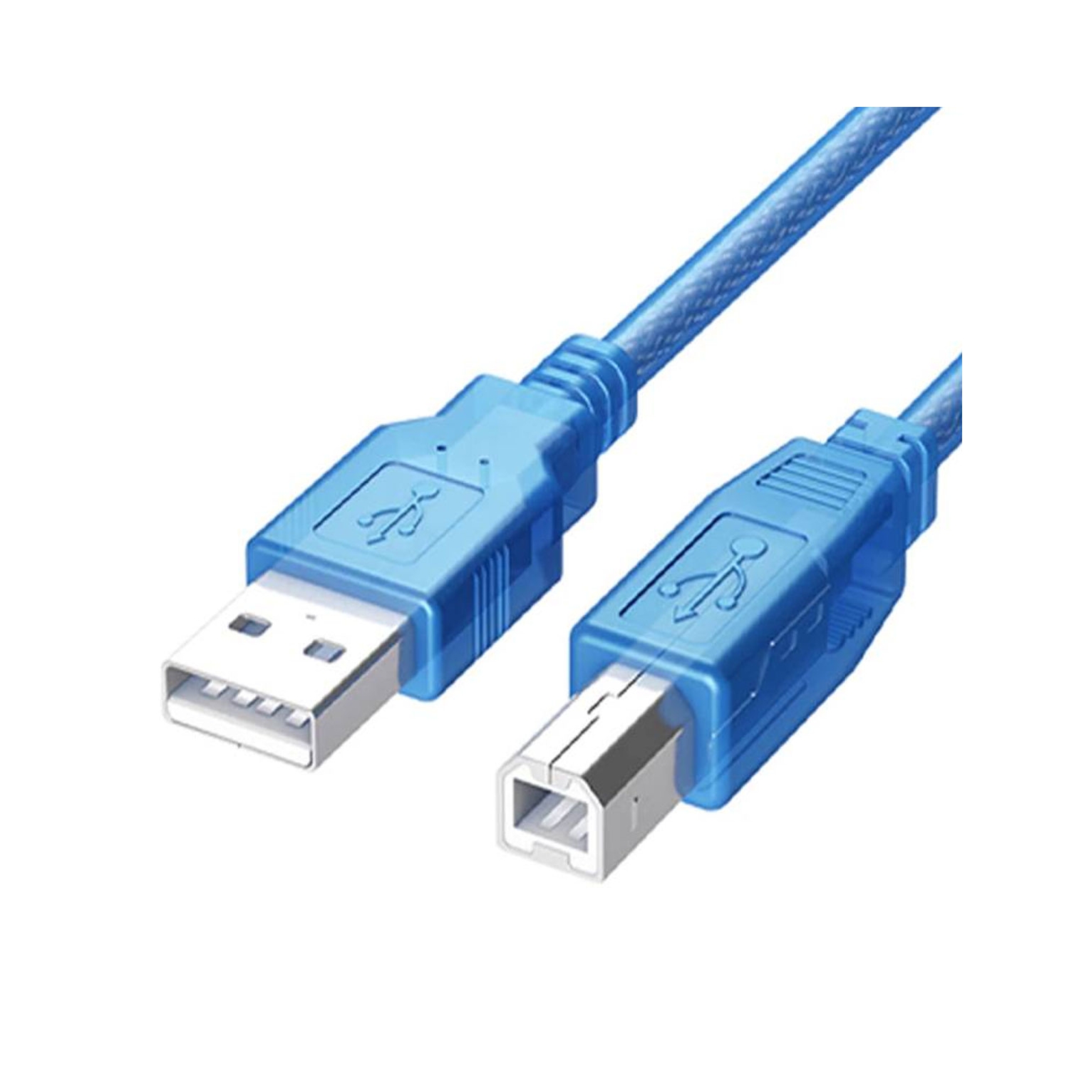 Foto 3 pulgar | Cable Usb Ab para Impresora 5 M Azul - Venta Internacional