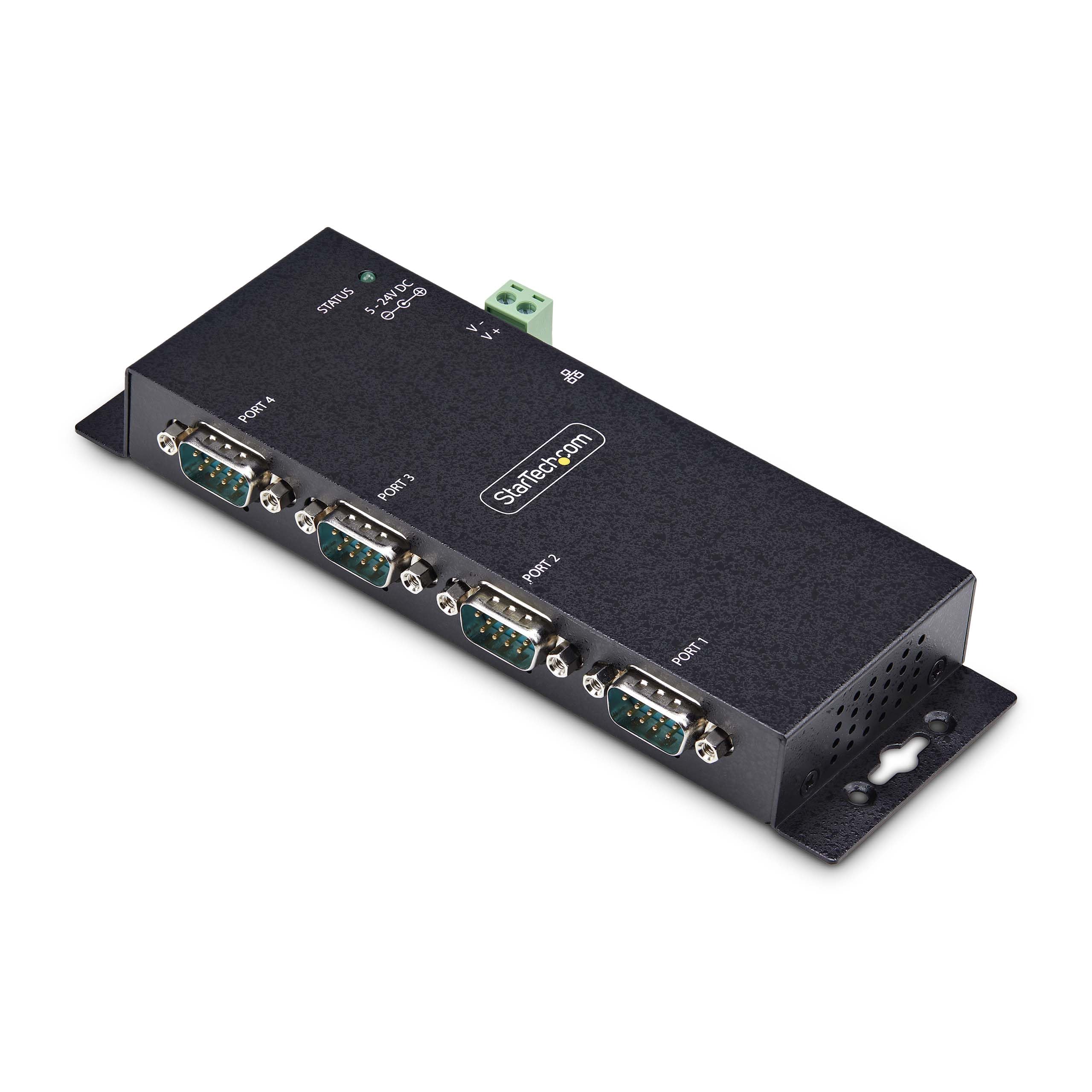 Foto 2 pulgar | Adaptador Serie A Ethernet Servidor Ip De 4 Puertos Startech.com - Venta Internacional.