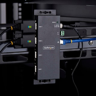 Foto 7 | Adaptador Serie A Ethernet Servidor Ip De 4 Puertos Startech.com - Venta Internacional.