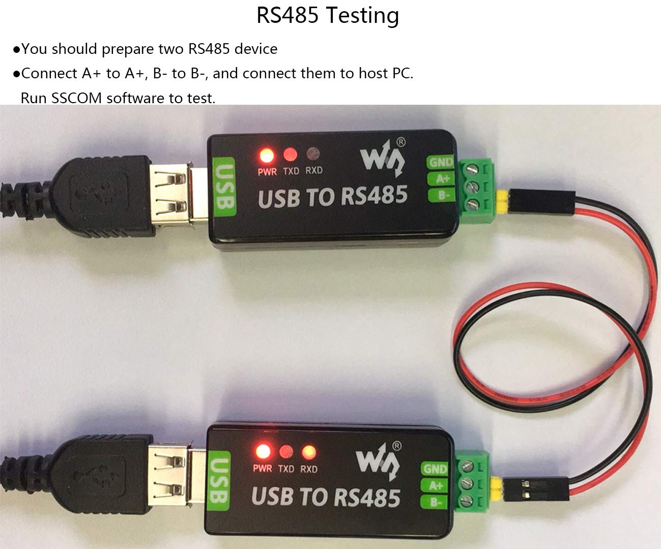 Foto 3 | Adaptador Industrial Convertidor Usb A Rs485 Ft232rl Sp485een - Venta Internacional.