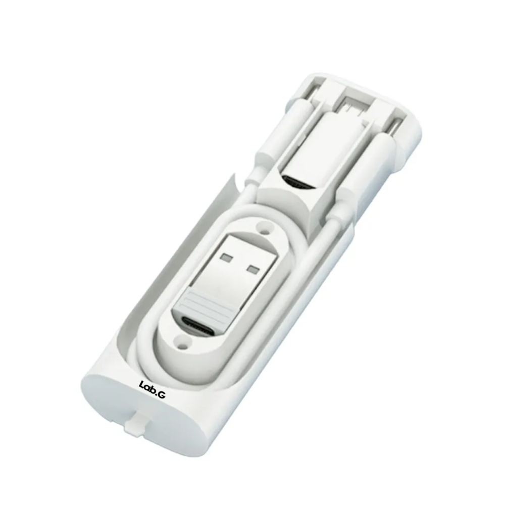 Foto 2 pulgar | Adaptador Otg Usb Tipo C A Usb 3.0 5gbps 6 Piezas Conjunto Lab.g  Blanco