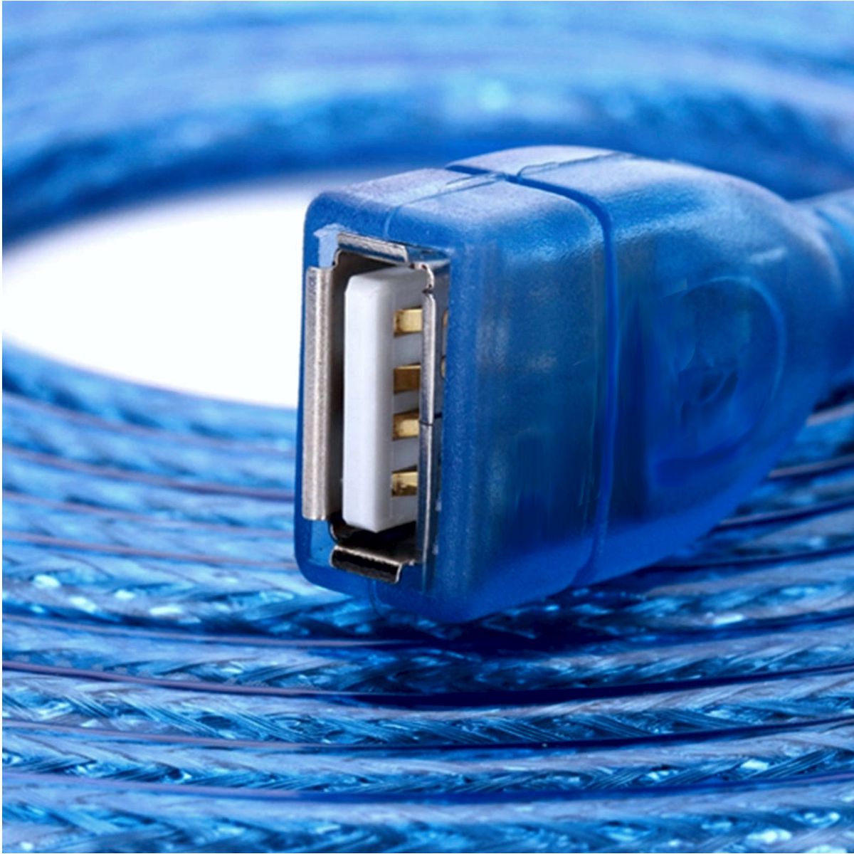 Foto 7 pulgar | Cable Extensión Usb 2.0 Macho A Hembra 1.5m Transferencia De Datos Y Carga