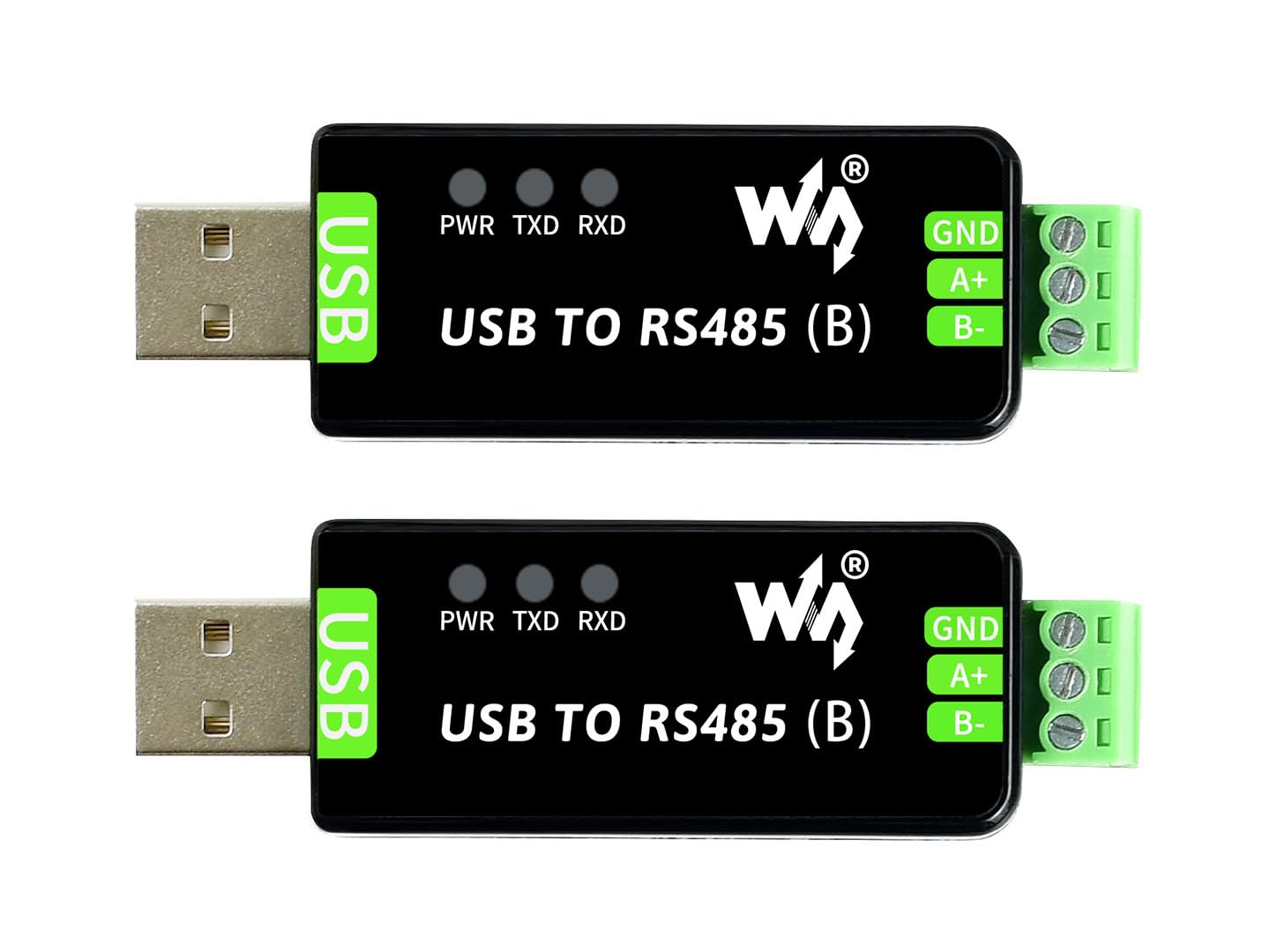 Foto 1 | Convertidor Bidireccional Usb A Rs485  2 Piezas  Waveshare Industrial - Venta Internacional.