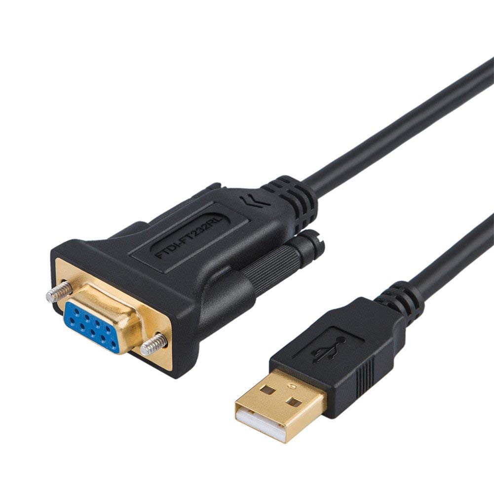 Adaptador Usb A Rs232 Cablecreation Pl2303  Chip De 3 M  Paquete De 2 - Venta Internacional.