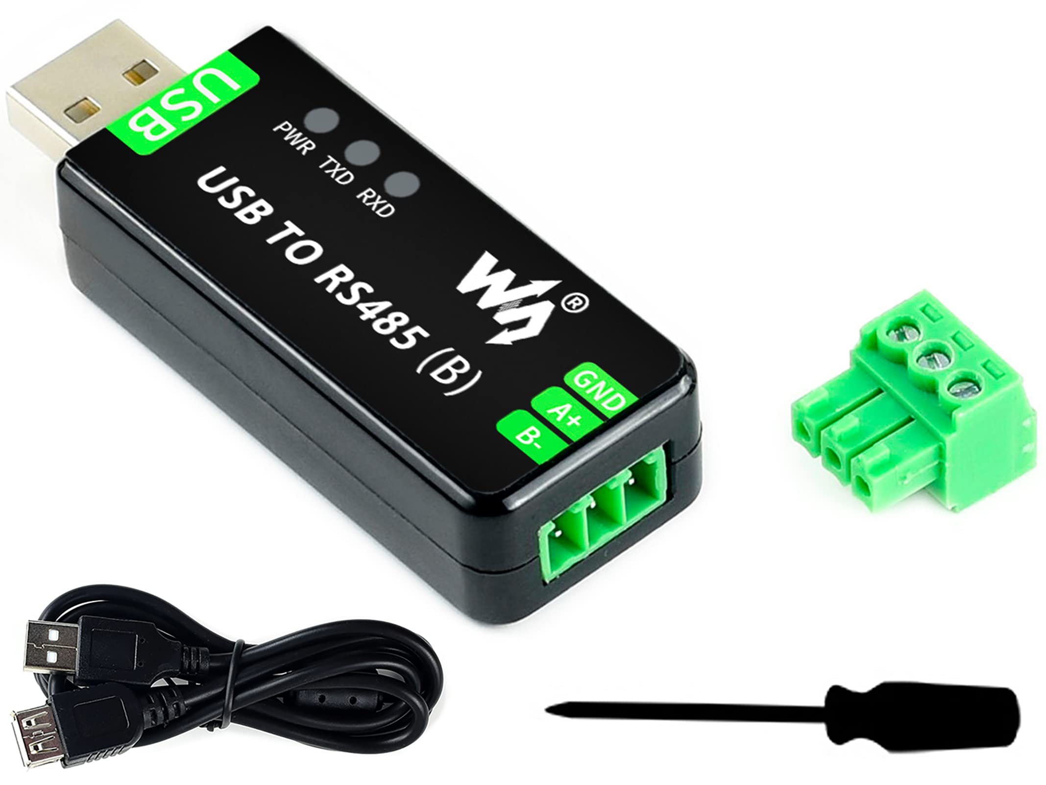 Foto 2 pulgar | Adaptador Bidireccional De Convertidor Usb A Rs485 Industrial - Venta Internacional.