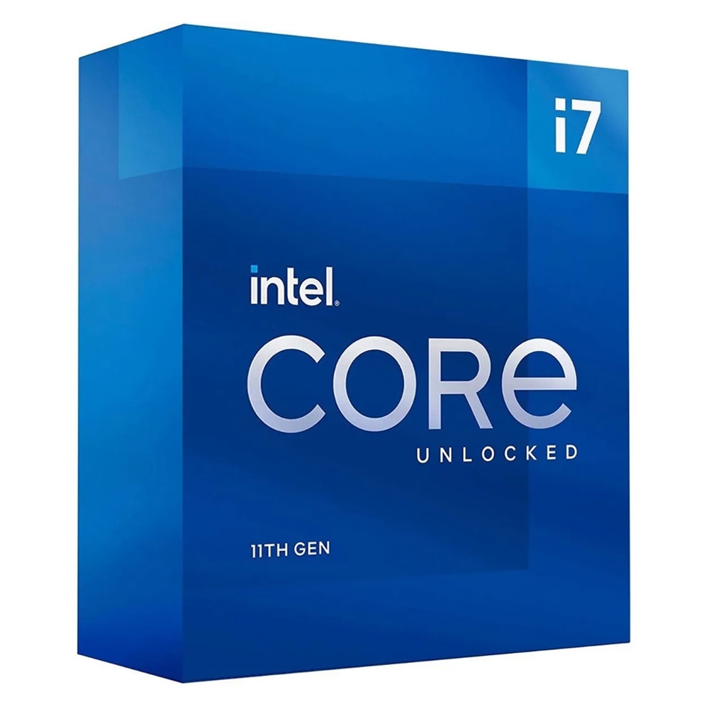 Procesador Intel Core 1200 Bx8070811700k color Azul Core I7 11700k de 3.60ghz 8 $7,689