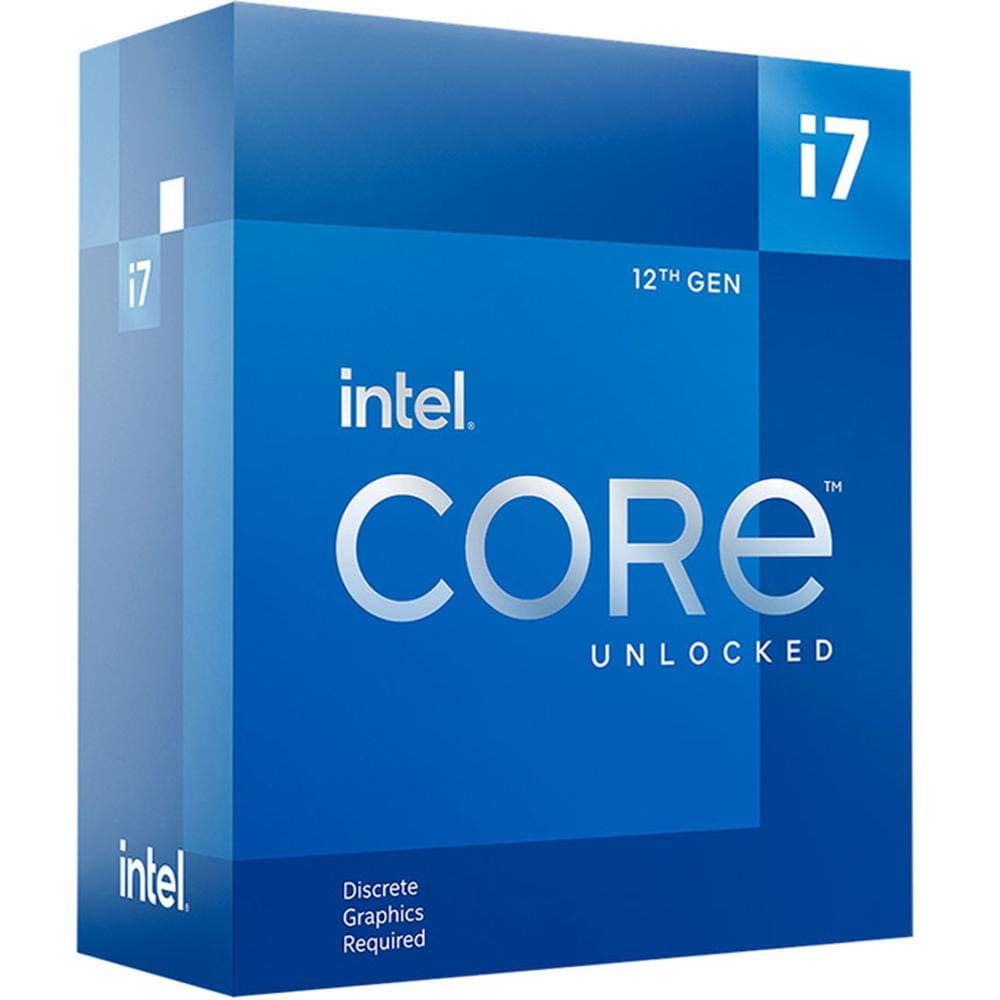 Procesador Intel Core I7 12700kf 3.6 Ghz 12 Core 1700 Bx8071512700kf color  Azul $8,999