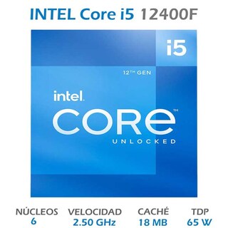 Foto 2 | Procesador Intel Core I5 12400f 2.5 Ghz 6 Core LGA 1700 BX8071512400f