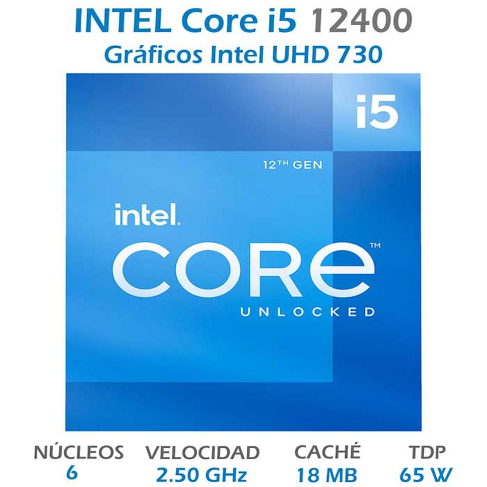 Foto 3 pulgar | Procesador Intel Core I5 12400 2.5 Ghz 6 Core Lga 1700 Bx8071512400