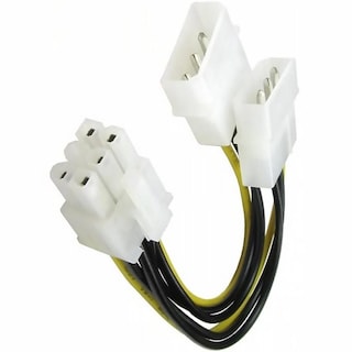 Foto 3 | Cable De Poder Xcase Ide 2x 4 Pin A Pcie 6 Pines Acccable09