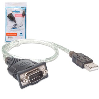 Foto 1 | Convertidor Usb A Serial Manhattan Db9m 45cm