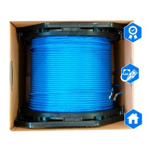 Foto 2 | Bobina de Cable Belden color Azul