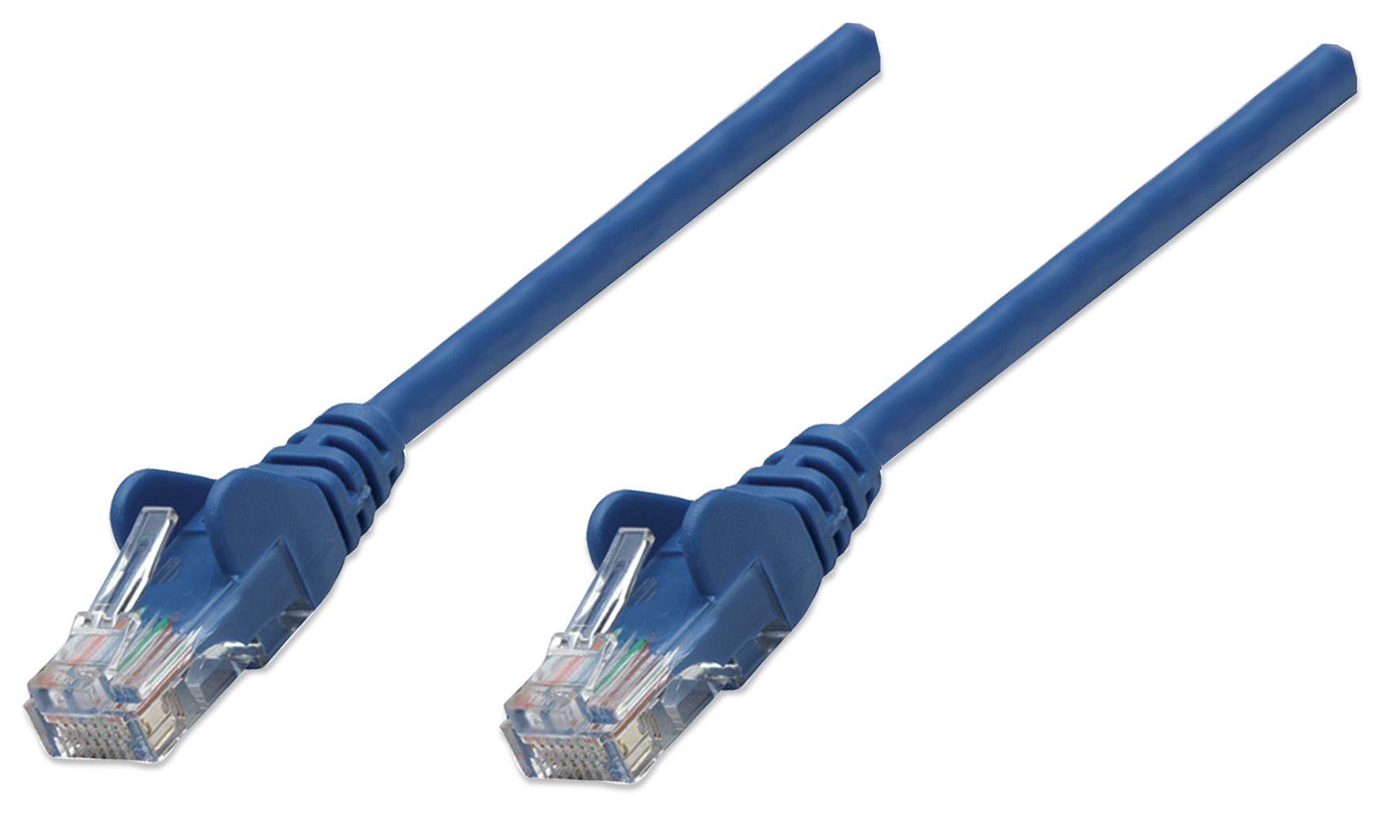 Cable Red CAT5E UTP Intellinet Azul 1 m