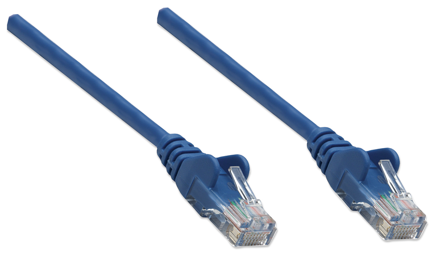 Foto 3 pulgar | Cable Red CAT5E UTP Intellinet Azul 1 m