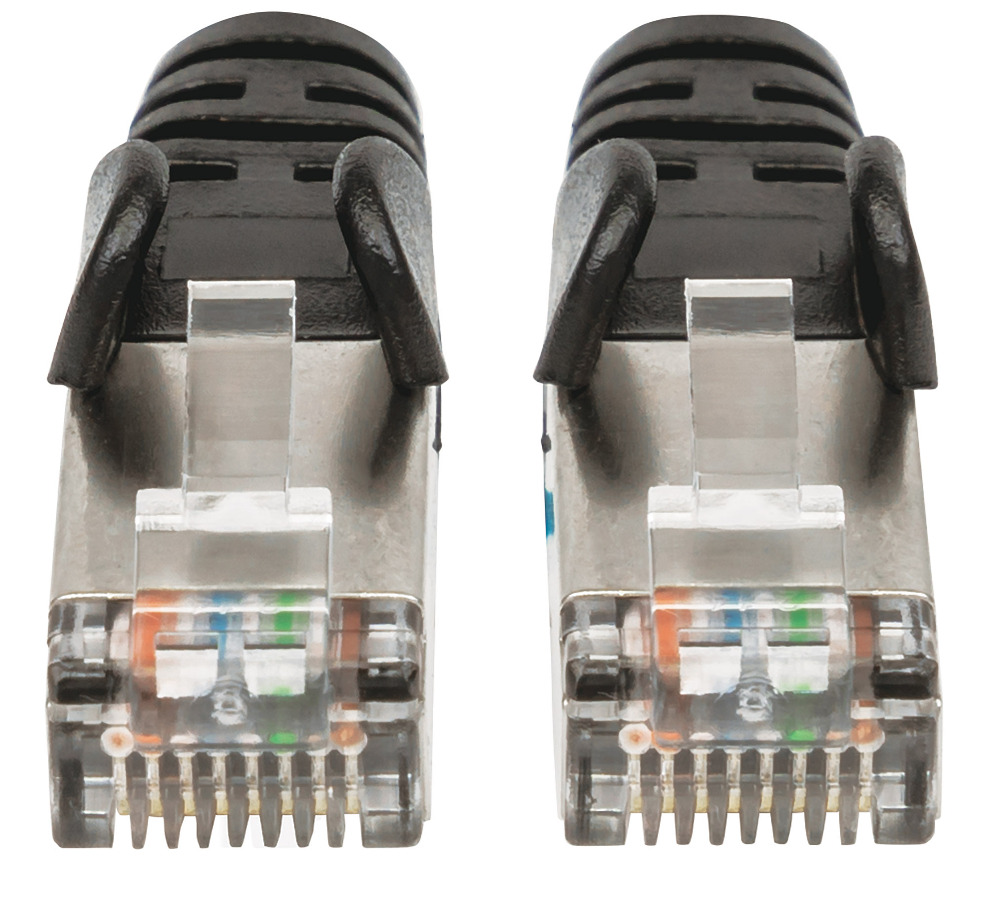 Foto 4 pulgar | Cable Red Cat6a S/ftp Negro 3m Intellinet 741545