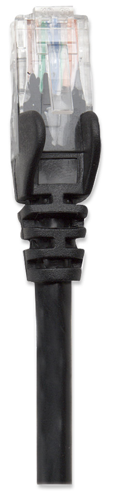 Foto 4 pulgar | Cable Red Cat5e Utp Negro 4.2m Intellinet 320771