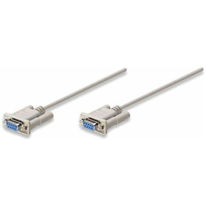Manhattan - Cable Null Modem Db9h-h 1.8m, 7c