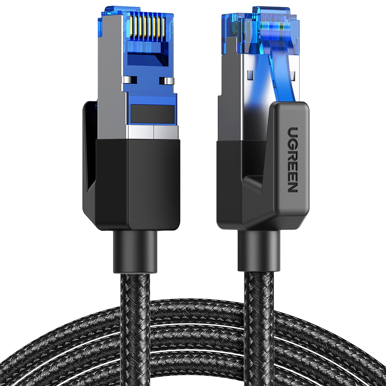 Cable Ethernet Ugreen Cat 8 De 6 Pies, 40 Gbps, 2000 Mhz, Compatible - Venta Internacional.