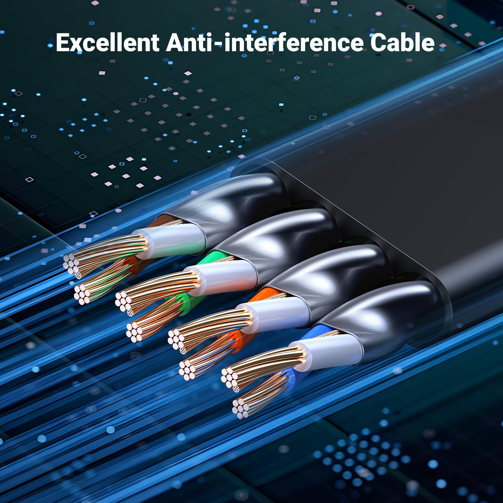Foto 6 pulgar | Cable Ethernet Ugreen Cat 8 De 33 Pies/10 M, 40 Gbps, 2000 Mhz, Alta Velocidad - Venta Internacional.
