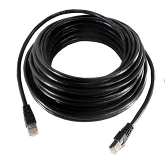 Foto 2 | Cable Utp Cat 6 Exterior 10 Metros Red Rj45 Alta Velocidad Negro