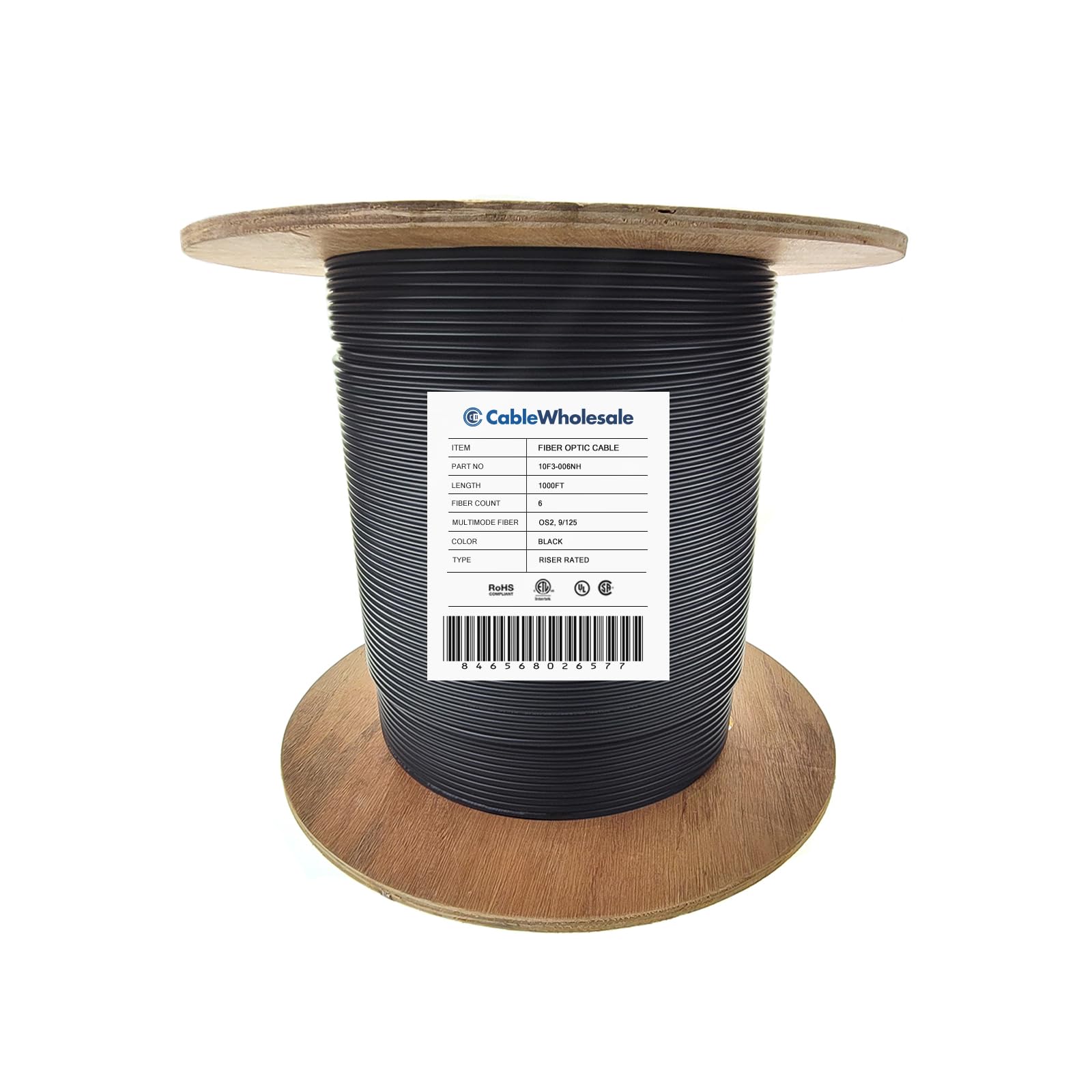 Foto 4 | Cable De Fibra Óptica Al Por Mayor De 6 Fibras Monomodo 9/125 - Venta Internacional.