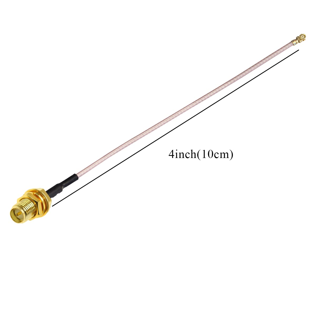 Foto 2 | Cable Coaxial Tuolnk Rp-sma A Ipx Mhf U.fl Ipex-1, 10 Cm, 5 Unidades - Venta Internacional.
