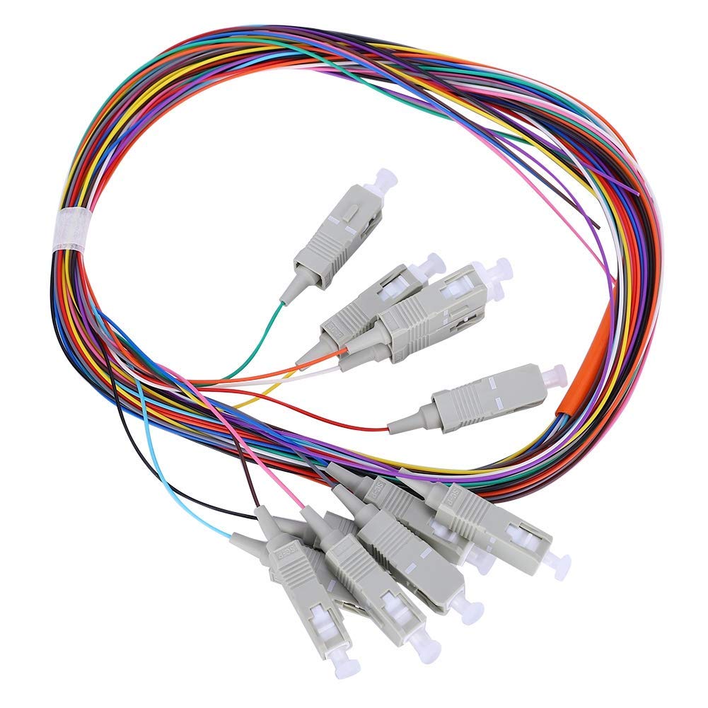 Foto 1 | Cable De Fibra Trenzada Hilitand Sc/upc De 12 Núcleos Multimodo De 1,2 M - Venta Internacional.