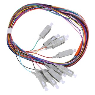 Foto 1 | Cable De Fibra Trenzada Hilitand Sc/upc De 12 Núcleos Multimodo De 1,2 M - Venta Internacional.
