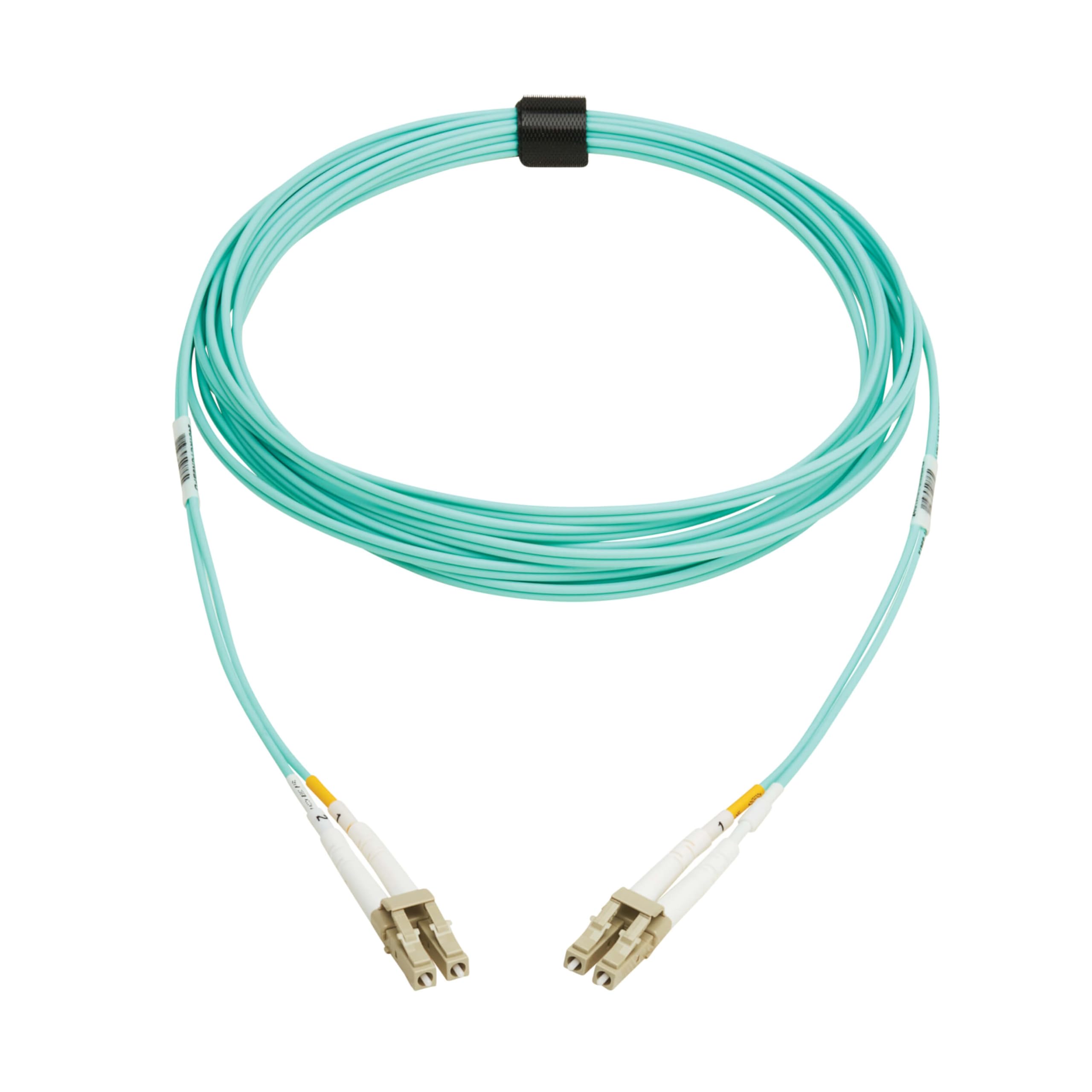 Foto 2 | Cable De Conexión De Fibra Tripp Lite Eaton 10 M Lc A Lc Om4 100 Gb - Venta Internacional.