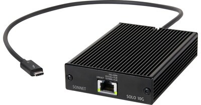 Foto 1 | Adaptador Sonnet Technologies Solo 10g Thunderbolt 3 A 10gbase-t Ethernet Sin Ventilador - Venta Internacional.