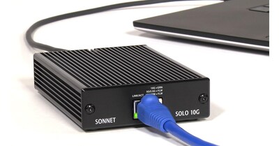 Foto 3 | Adaptador Sonnet Technologies Solo 10g Thunderbolt 3 A 10gbase-t Ethernet Sin Ventilador - Venta Internacional.
