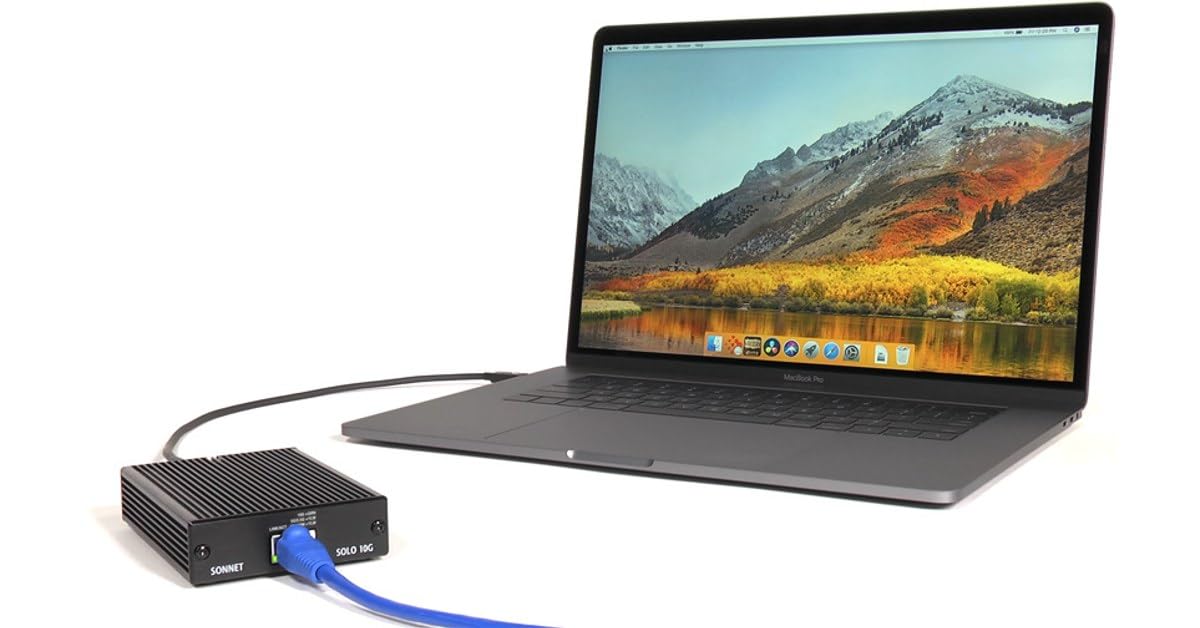 Foto 5 pulgar | Adaptador Sonnet Technologies Solo 10g Thunderbolt 3 A 10gbase-t Ethernet Sin Ventilador - Venta Internacional.
