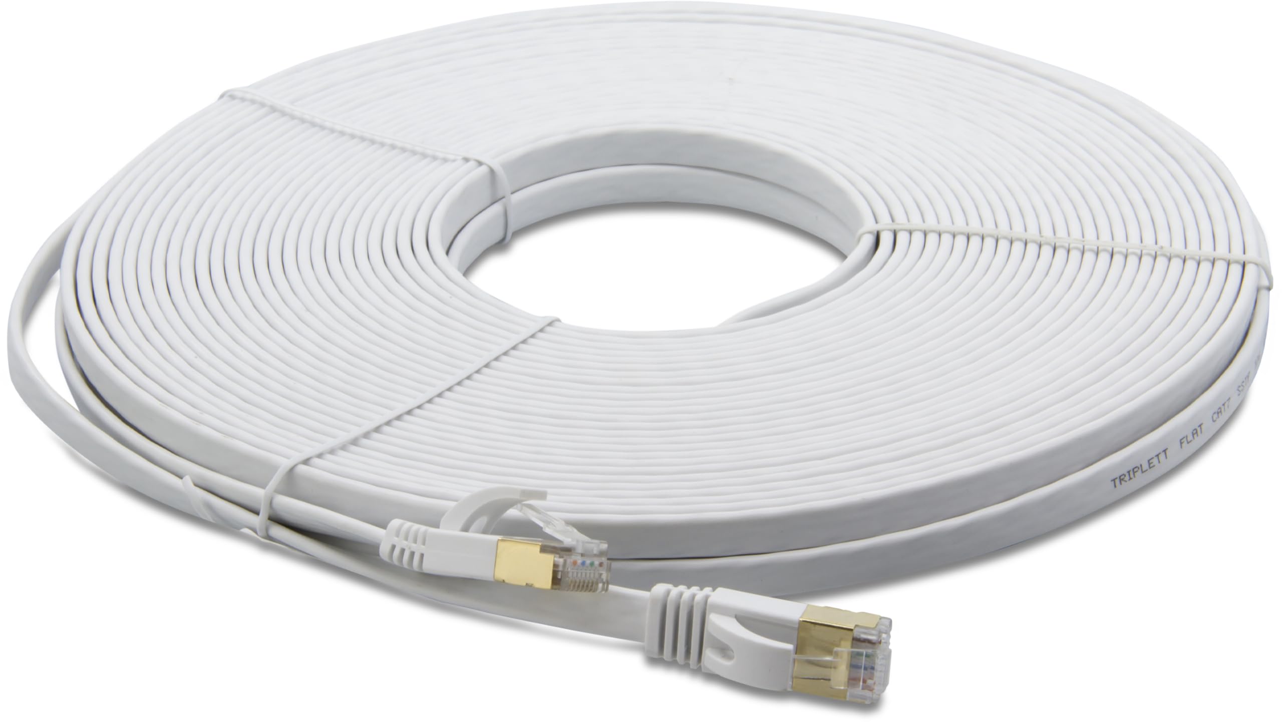 Foto 1 | Cable De Conexión Triplett Cat7 Sstp 28 Awg 23 M Blanco (cat7fl-75wh) - Venta Internacional.